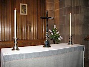 New cross for Lady Chapel