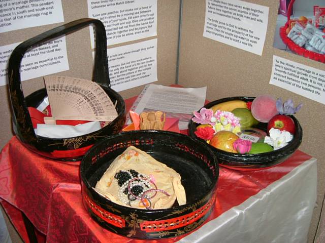 the Nyonya or Malaysian wedding basket
